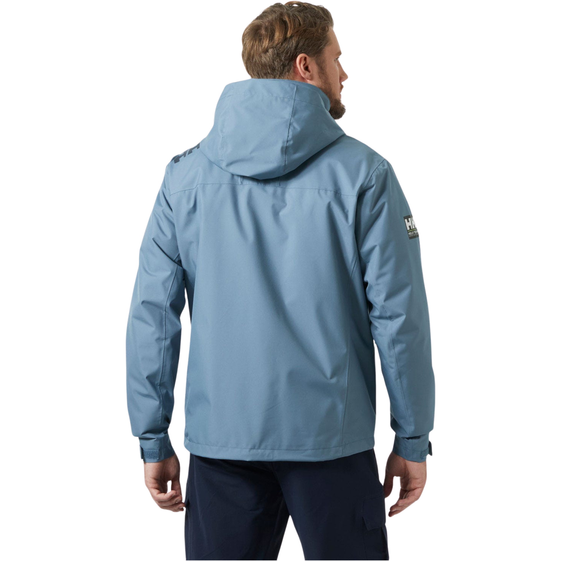 2026 Helly Hansen Mens Crew Hooded Midlayer Jacket 2.0 34442 - Washed Navy